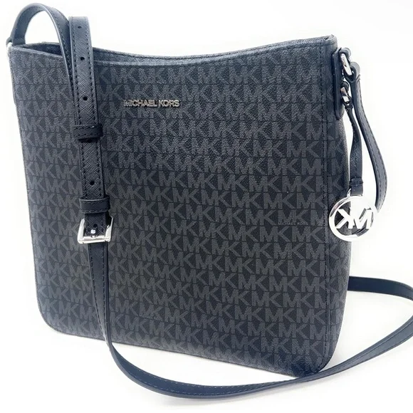 Michael Kors Jet Set Travel Large Logo Messager Bag - Picture 2 of 7